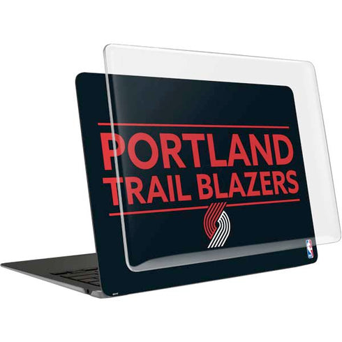 NBA Portland Trail Blazers Standard - Black MacBook Air 13in (2020) Case plus Skin