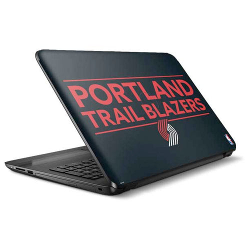 NBA Portland Trail Blazers Standard - Black HP Notebook Skin