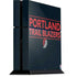 NBA Portland Trail Blazers Standard - Black PS4 Console Skin