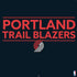 NBA Portland Trail Blazers Standard - Black PS4 Console Skin