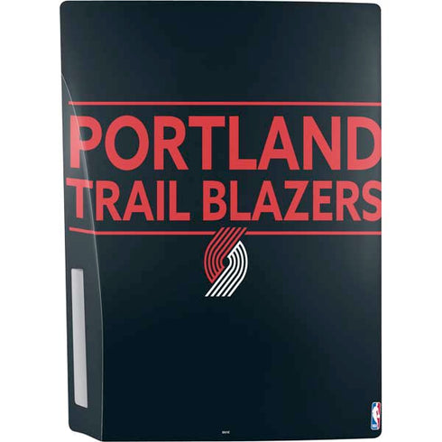 NBA Portland Trail Blazers Standard - Black PS5 Bundle Skin