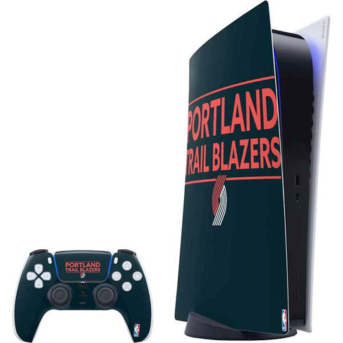 NBA Portland Trail Blazers Standard - Black PS5 Digital Edition Bundle Skin