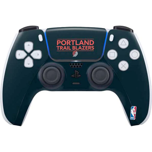 NBA Portland Trail Blazers Standard - Black PS5 Controller Skin