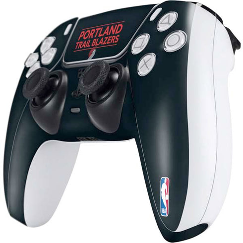 NBA Portland Trail Blazers Standard - Black PS5 Controller Skin