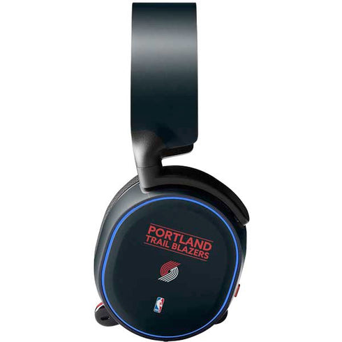 NBA Portland Trail Blazers Standard - Black SteelSeries Arctis 3 Skin