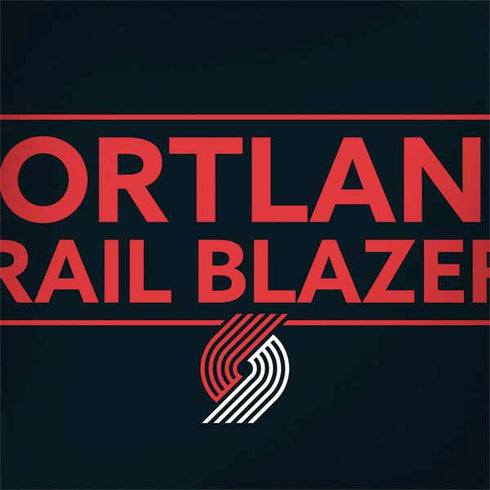 NBA Portland Trail Blazers Standard - Black Surface Book 2 13.5in Skin