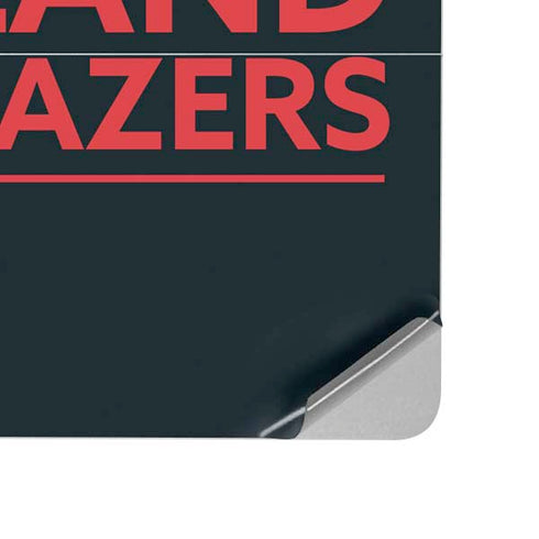 NBA Portland Trail Blazers Standard - Black Surface Laptop Studio Skin