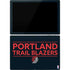 NBA Portland Trail Blazers Standard - Black Surface Pro 7 Skin