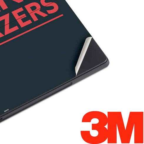NBA Portland Trail Blazers Standard - Black Surface Pro 7 Skin