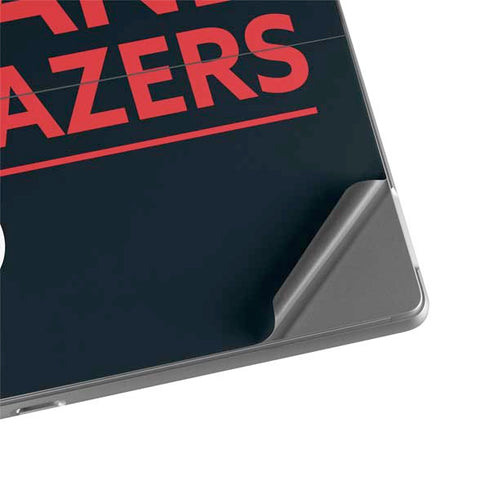 NBA Portland Trail Blazers Standard - Black Surface Pro 8 Skin