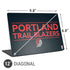 NBA Portland Trail Blazers Standard - Black Universal Laptop 12in (9.8 x 6.8in) Skin