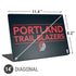 NBA Portland Trail Blazers Standard - Black Universal Laptop 14in (11.4 x 8.2in) Skin
