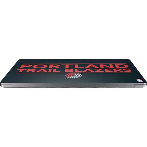 NBA Portland Trail Blazers Standard - Black Universal Laptop 14in (11.4 x 8.2in) Skin