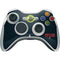 NBA Portland Trail Blazers Standard - Black Xbox 360 Wireless Controller Skin