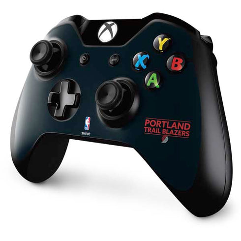 NBA Portland Trail Blazers Standard - Black Xbox One Controller Skin