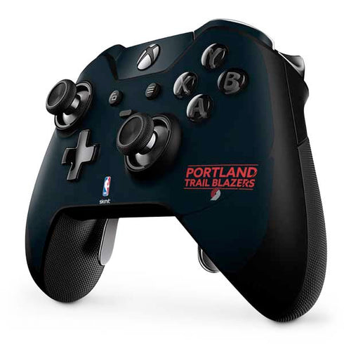 NBA Portland Trail Blazers Standard - Black Xbox One Elite Controller Skin