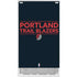 NBA Portland Trail Blazers Standard - Black Xbox Series S Console Skin