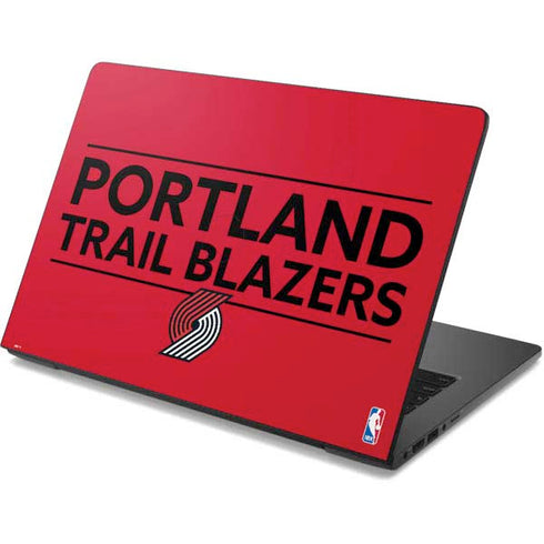 NBA Portland Trail Blazers Standard - Red Dell Chromebook Skin