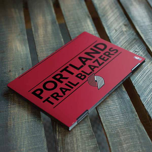 NBA Portland Trail Blazers Standard - Red HP Envy Skin