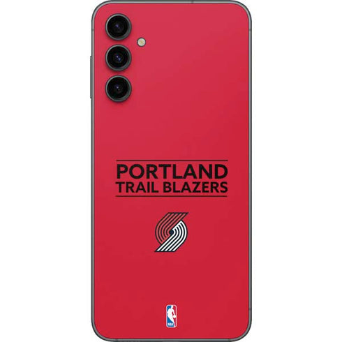 NBA Portland Trail Blazers Standard - Red Galaxy A14 5G Skin