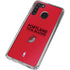NBA Portland Trail Blazers Standard - Red Galaxy A21 Clear Case