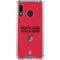 NBA Portland Trail Blazers Standard - Red Galaxy A30 Clear Case