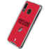 NBA Portland Trail Blazers Standard - Red Galaxy A30 Clear Case