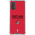 NBA Portland Trail Blazers Standard - Red Galaxy A32 5G Clear Case