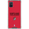 NBA Portland Trail Blazers Standard - Red Galaxy A51 5G Clear Case