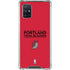 NBA Portland Trail Blazers Standard - Red Galaxy A71 5G Clear Case