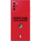 NBA Portland Trail Blazers Standard - Red Galaxy Note 10 Plus Skin