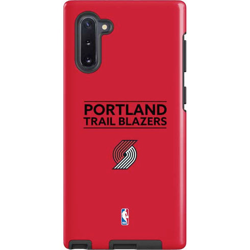 NBA Portland Trail Blazers Standard - Red Galaxy Note 10 Pro Case
