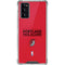NBA Portland Trail Blazers Standard - Red Galaxy Note20 5G Clear Case