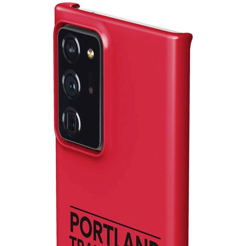 NBA Portland Trail Blazers Standard - Red Galaxy Note20 Ultra 5G Lite Case