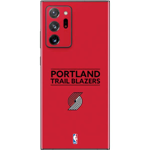 NBA Portland Trail Blazers Standard - Red Galaxy Note20 Ultra 5G Skin