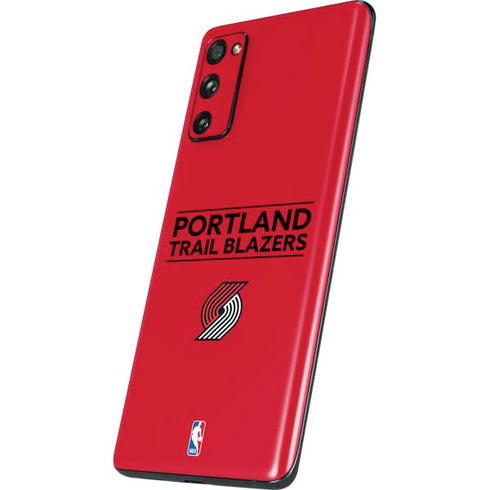 NBA Portland Trail Blazers Standard - Red Galaxy S20 Fan Edition Skin