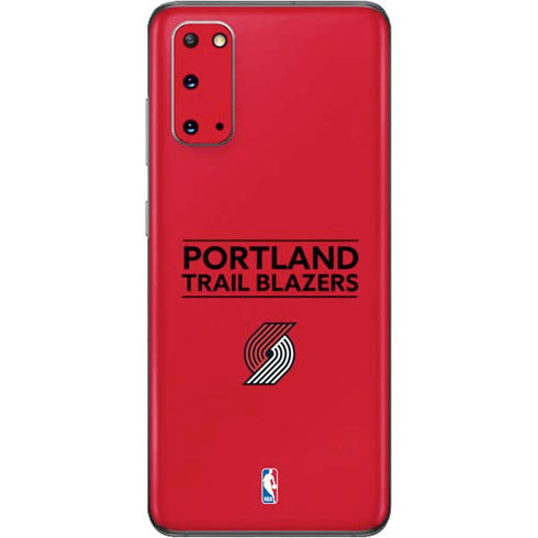 NBA Portland Trail Blazers Standard - Red Galaxy S20 Skin