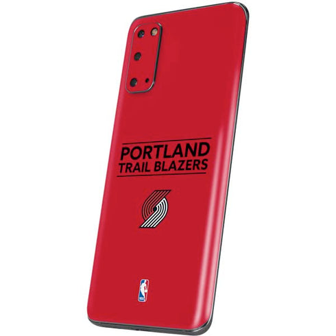 NBA Portland Trail Blazers Standard - Red Galaxy S20 Skin