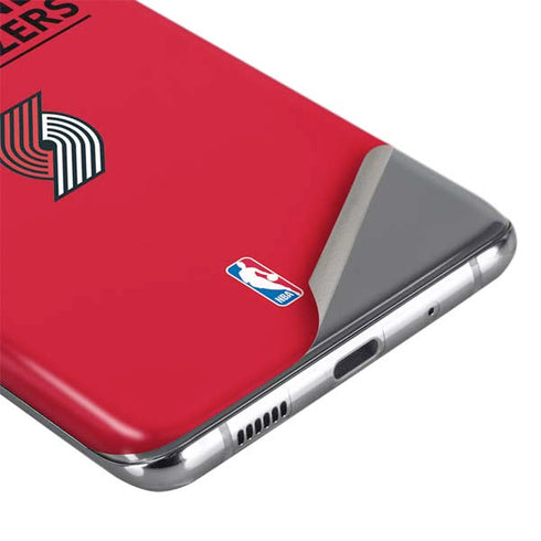 NBA Portland Trail Blazers Standard - Red Galaxy S20 Skin