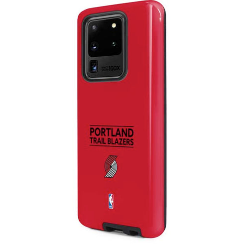 NBA Portland Trail Blazers Standard - Red Galaxy S20 Ultra 5G Pro Case