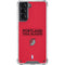 NBA Portland Trail Blazers Standard - Red Galaxy S21 5G Clear Case