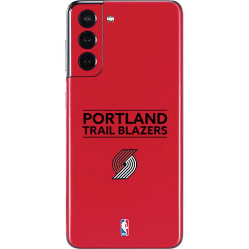 NBA Portland Trail Blazers Standard - Red Galaxy S21 5G Skin