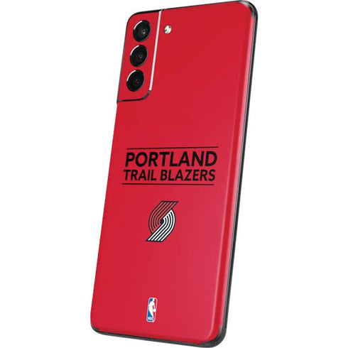NBA Portland Trail Blazers Standard - Red Galaxy S21 5G Skin