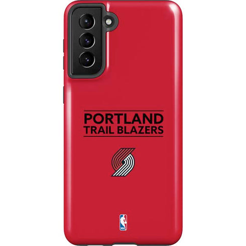 NBA Portland Trail Blazers Standard - Red Galaxy S21 Plus 5G Pro Case