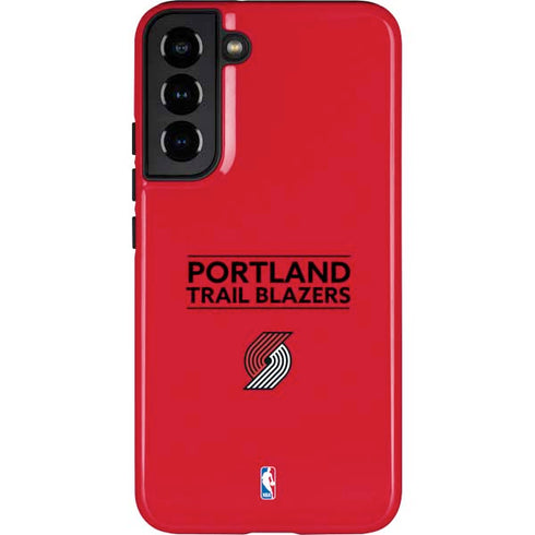 NBA Portland Trail Blazers Standard - Red Galaxy S22 Plus Pro Case