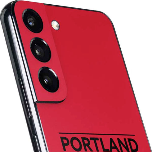NBA Portland Trail Blazers Standard - Red Galaxy S22 Plus Skin