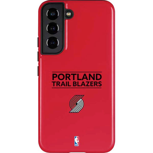 NBA Portland Trail Blazers Standard - Red Galaxy S22 Pro Case