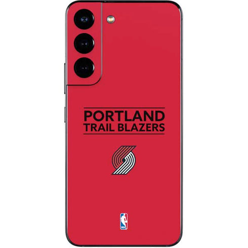 NBA Portland Trail Blazers Standard - Red Galaxy S22 Skin