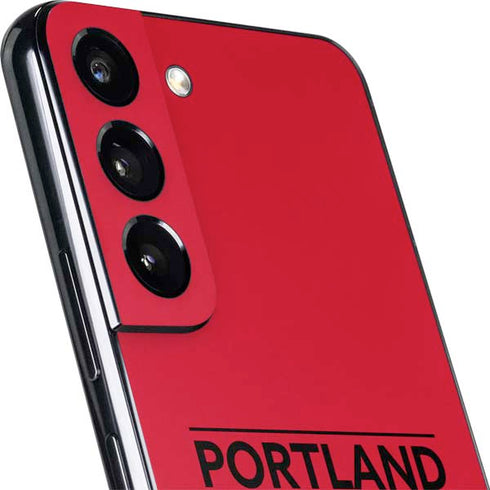NBA Portland Trail Blazers Standard - Red Galaxy S22 Skin