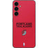 NBA Portland Trail Blazers Standard - Red Galaxy S23 FE Skin